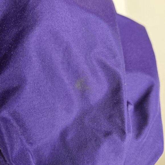 Vintage Columbia Men's M Purple Teal 1/4 Zip Hooded Pullover Windbreaker - Picture 10 of 16